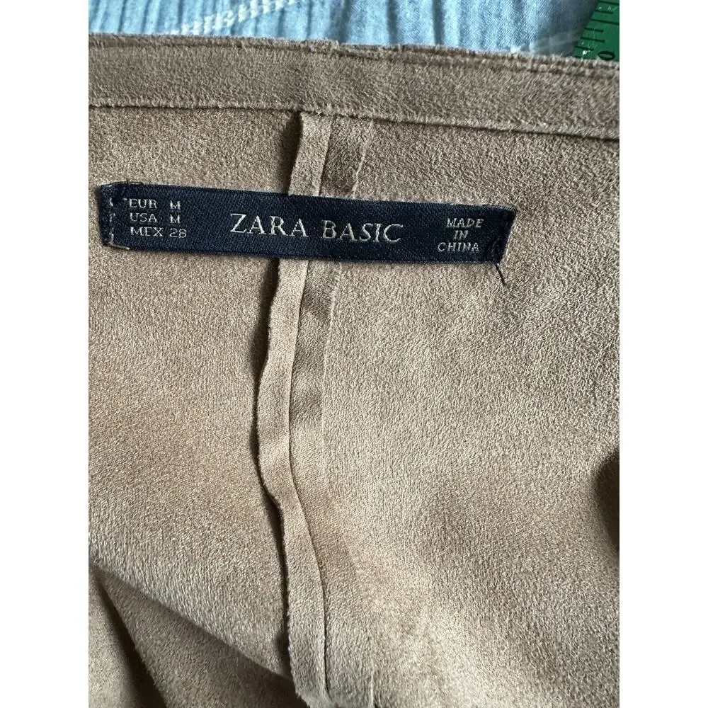 Zara Tan Fringe Jacket - Picture 4 of 5